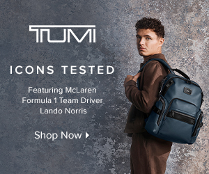 Samsonite International campaigns first seen Sep 2025.