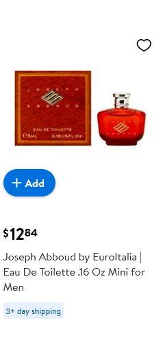 Joseph Abboud campaigns first seen Dec 2024.