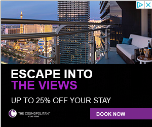 The Cosmopolitan of Las Vegas campaigns first seen May 2025.