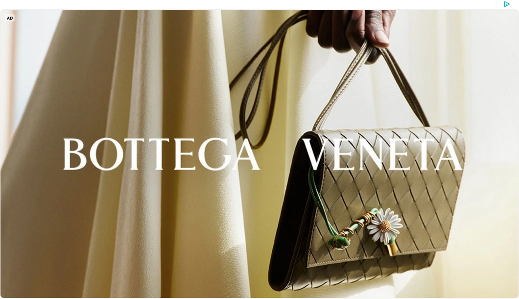 Bottega Veneta campaigns first seen Jul 2025.