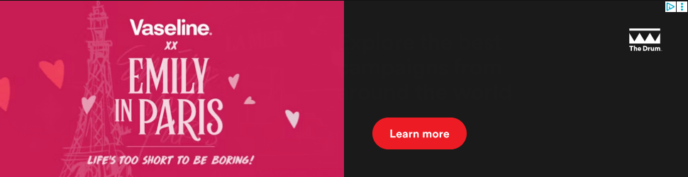 Vaseline campaigns first seen Sep 2025.