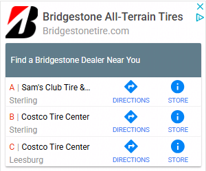 Bridgestone campaigns first seen Mar 2025.