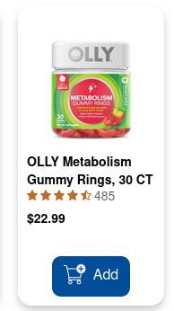 Olly Vitamins & Supplements campaigns first seen Feb 2025.