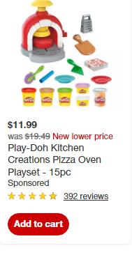 Play-Doh campaigns first seen Sep 2025.