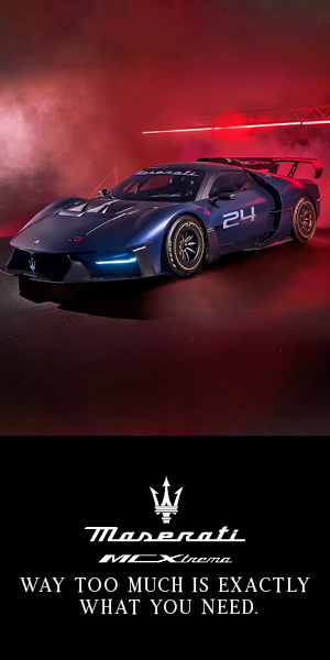 Maserati campaigns first seen Nov 2024.