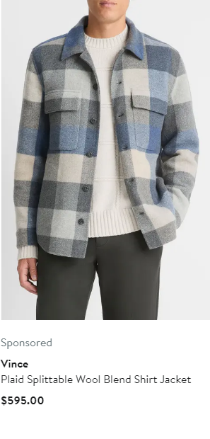 Vince campaigns first seen Nov 2024.