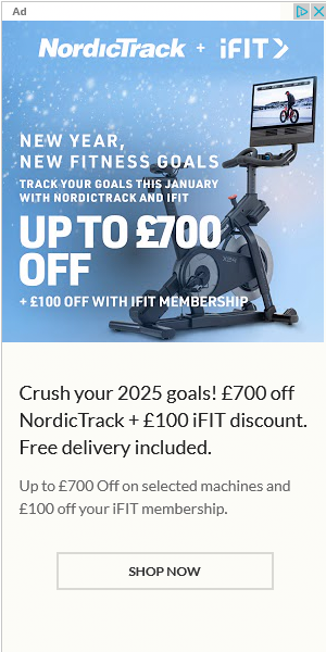 NordicTrack campaigns first seen Jan 2025.