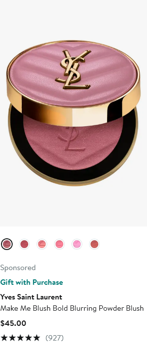 Kering campaigns first seen Mar 2025.