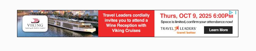 Travel Leaders Group campaigns first seen Sep 2025.