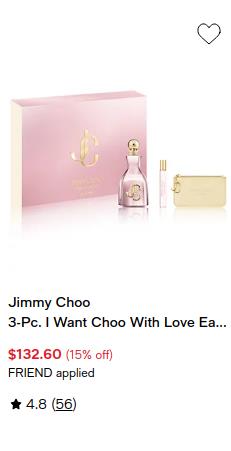 Jimmy Choo campaigns first seen Nov 2025.