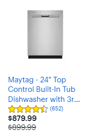 Maytag campaigns first seen Aug 2025.