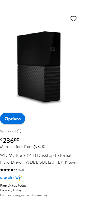 Western Digital campaigns first seen Oct 2024.