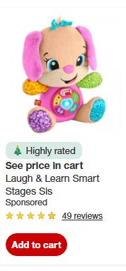 Fisher-Price campaigns first seen Dec 2025.