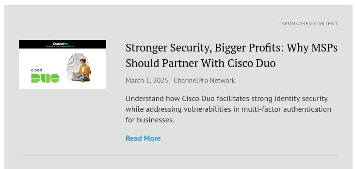 Cisco Systems campaigns first seen Mar 2025.