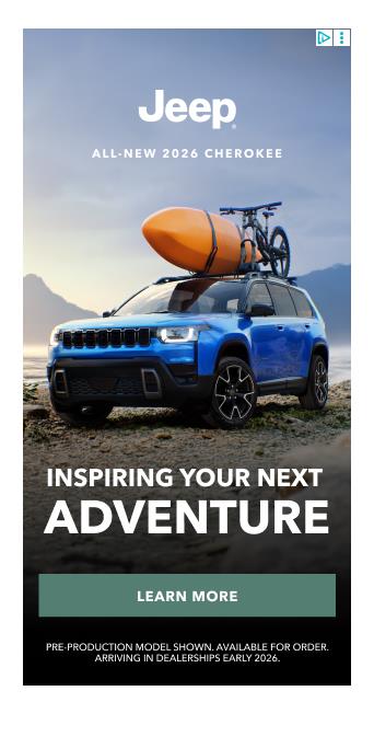 Jeep campaigns first seen Oct 2025.