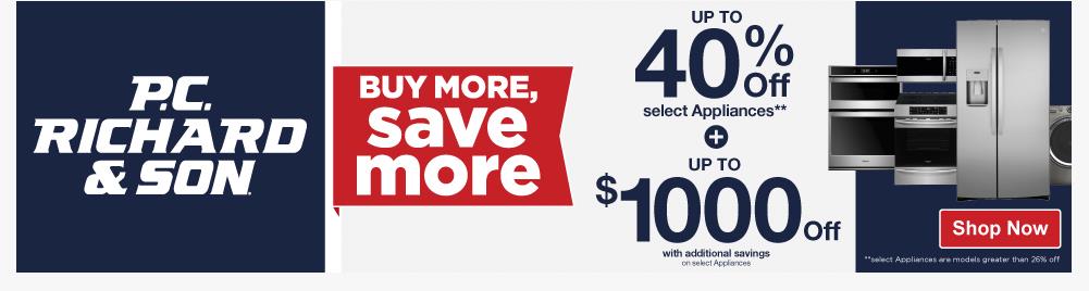 P.C. Richard & Son campaigns first seen Jan 2025.