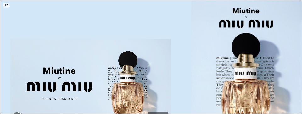 Coty Luxury campaigns first seen Aug 2025.