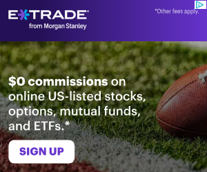 E*TRADE Bank campaigns first seen Nov 2025.