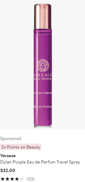 Versace Fragrances campaigns first seen Nov 2024.