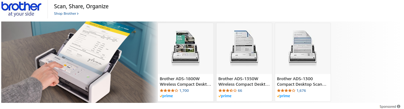 Brother Industries campaigns first seen Jul 2025.