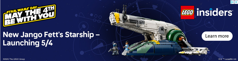 LEGO campaigns first seen Apr 2025.