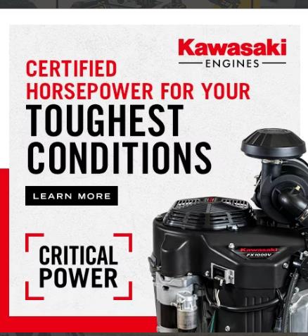 Kawasaki Motors Corp., U.S.A. campaigns first seen Feb 2026.