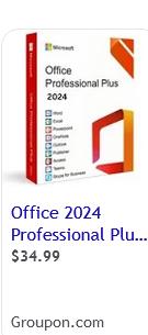 Groupon campaigns first seen Feb 2025.