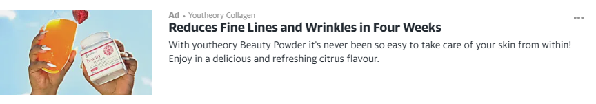 Nutrawise Health & Beauty campaigns first seen Feb 2025.