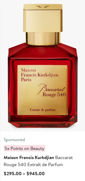 LVMH Perfumes & Cosmetics campaigns first seen Apr 2025.