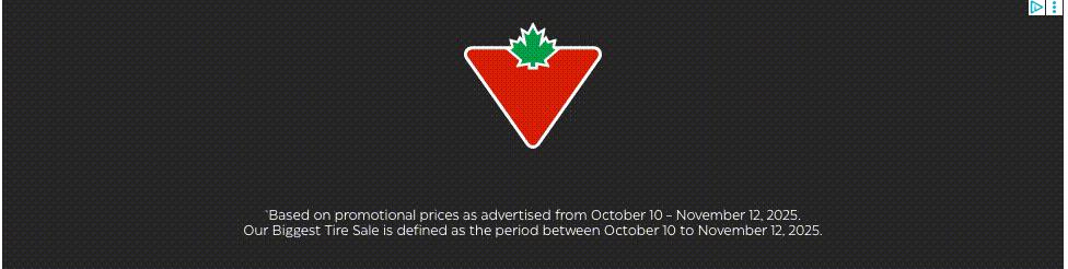 Canadian Tire Corporation, Limited campaigns first seen Oct 2025.