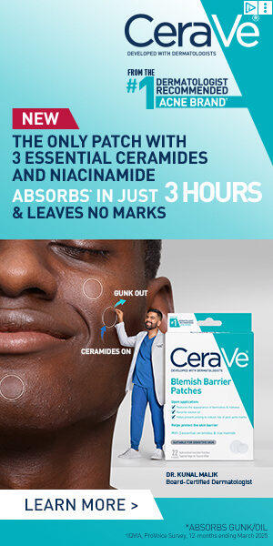 CeraVe campaigns first seen Aug 2025.