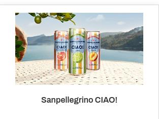 San Pellegrino campaigns first seen Mar 2025.