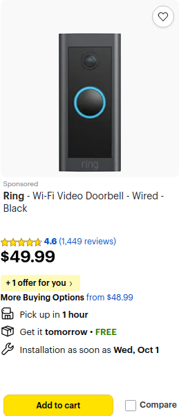 Ring campaigns first seen Sep 2025.