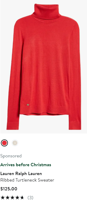 Polo Ralph Lauren campaigns first seen Dec 2024.