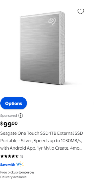 Seagate Technology campaigns first seen Mar 2025.