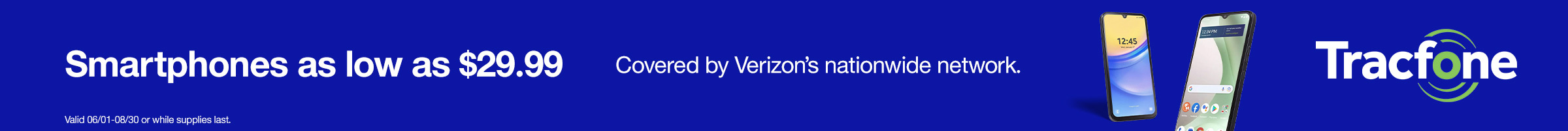 TracFone Wireless campaigns first seen Jun 2025.