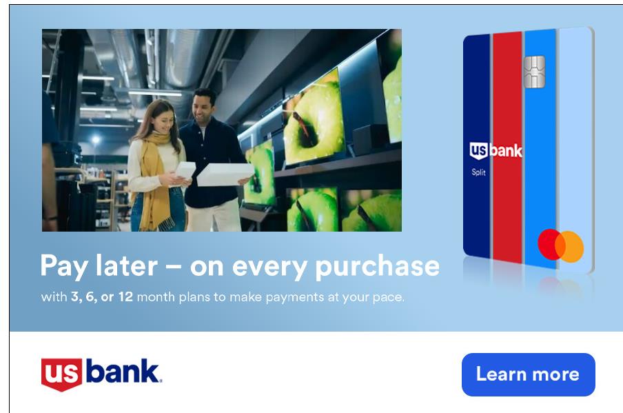 U.S. Bank National Association campaigns first seen Nov 2025.