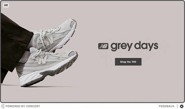 New Balance campaigns first seen May 2025.