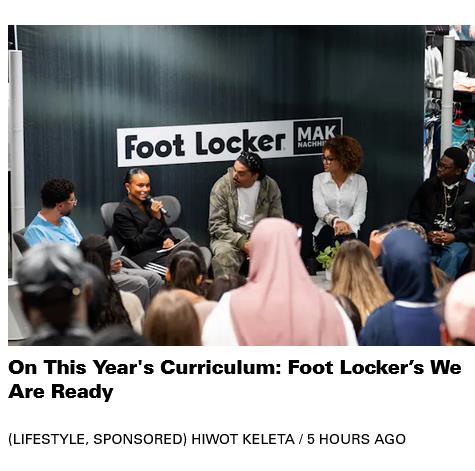Foot Locker campaigns first seen Sep 2025.