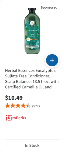 Herbal Essences campaigns first seen Apr 2025.