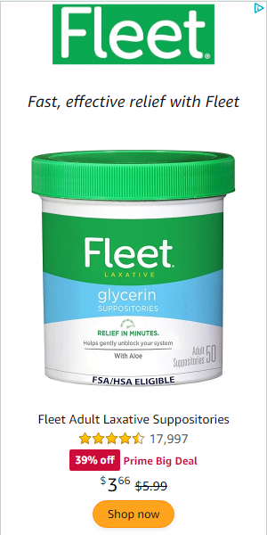 C.B. Fleet campaigns first seen Oct 2025.