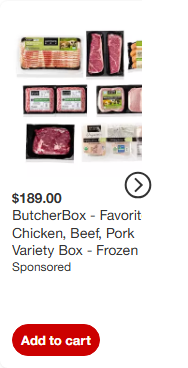 ButcherBox OpCo campaigns first seen Jun 2025.