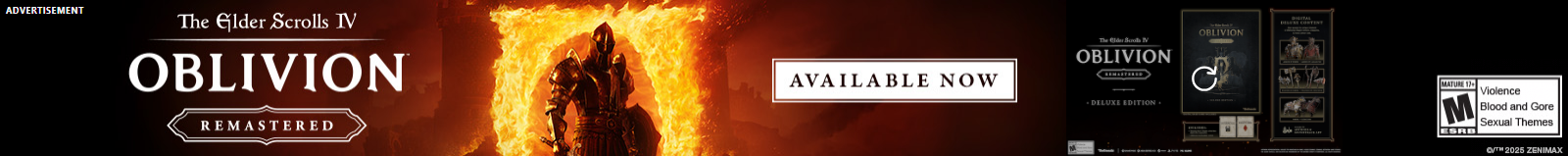 Bethesda Softworks campaigns first seen Apr 2025.