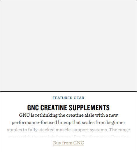 GNC General Nutrition Centers campaigns first seen May 2026.