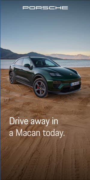 Porsche Cars North America campaigns first seen Nov 2025.