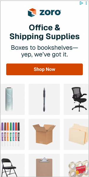 Zoro campaigns first seen Nov 2025.