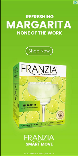 The Wine Group campaigns first seen Aug 2025.