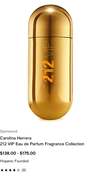 Carolina Herrera Fragrances campaigns first seen Feb 2025.