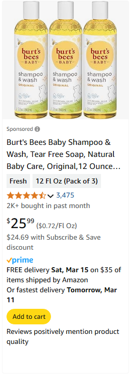 Clorox campaigns first seen Mar 2025.