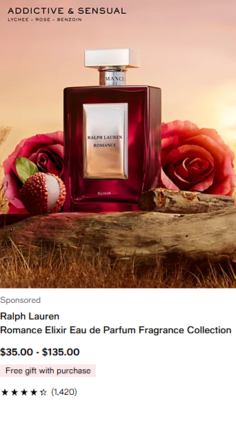 Ralph Lauren Fragrances campaigns first seen Feb 2025.